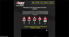 Desktop Screenshot of cheshirebikertraining.co.uk